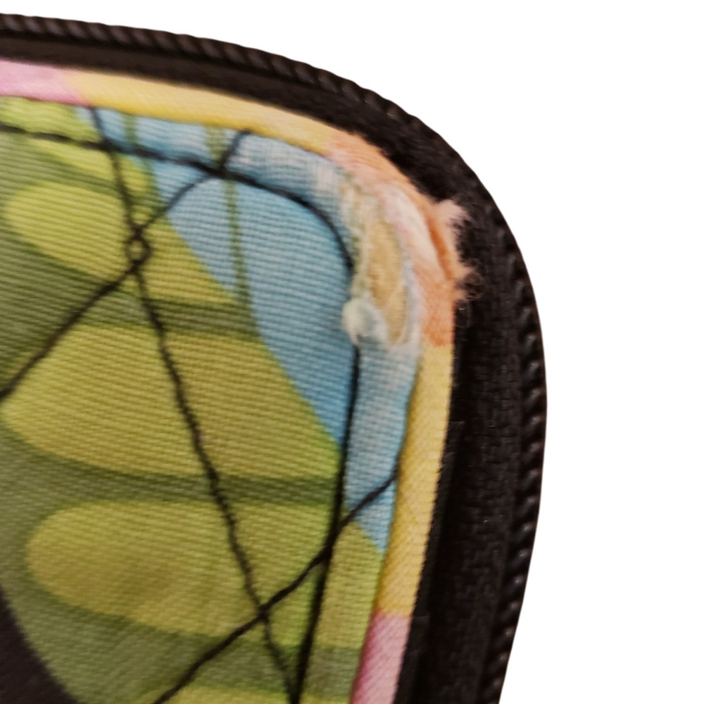 Vera Bradley Floral Wallet Snap Closure Zip Around Wristlet Pocket‎ Organizer - Picture 5 of 12